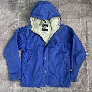 Men's Vintage 90's The North Face Royal Blue Gore Tex Windbreaker Jacket Sz M